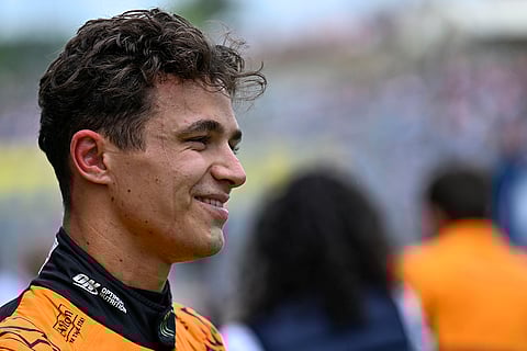 McLaren driver Lando Norris of Britain